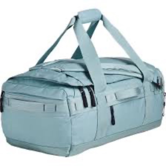 The North Face Base Camp Voyager Duffel 42L Tourmaline Blue/Aviator Navy - Picture 4 of 6